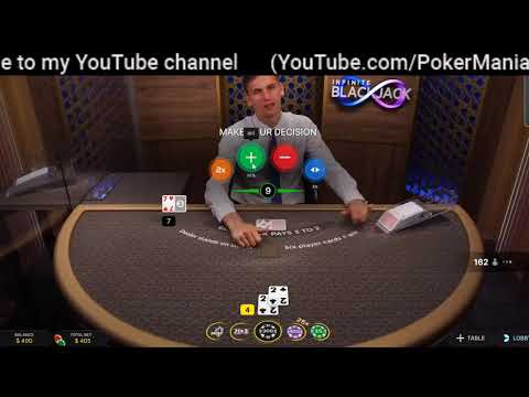 MOST EPIC BLACK JACK/gambling  RUN!!! FROM $400 to $100,000