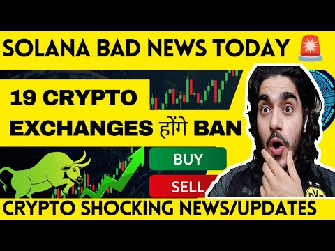 ♦️9 crypto exchanges ban🔴solana bad news🚨bitcoin 29000$🤩| Crypto News Today | crypto shubhrant