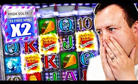 *IT RETRIGGERED!* Big Win on Danger! (High Stakes Slots)