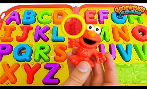 Kids, help Elmo find all of the Missing Letters so we can Spell Words!