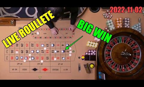 BIG WIN Session Evening Roulette Live From Real Casino Hot Bet Exclusive✔️2022-11-02