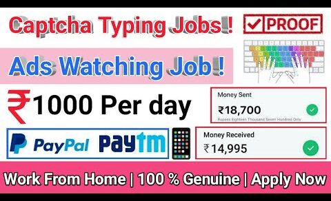 Good income Part time jobs | Online Jobs for Students | Online job at home | Work from Home | #hindi