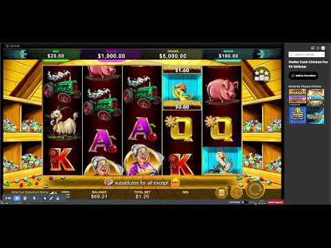 BetMGM  Steller Cash CHICKEN Fox 5x Skillstar Slot Play