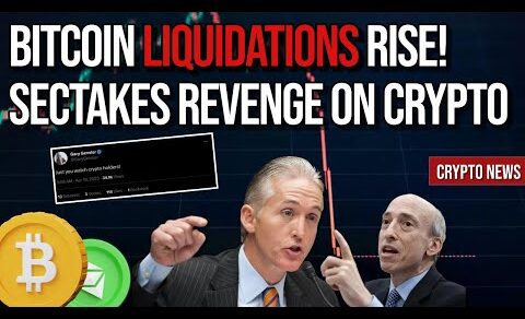 Bitcoin Liquidations Rise! The SEC Takes Revenge On Crypto | Crypto News Update