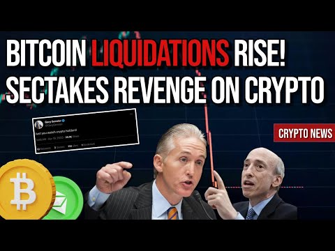 Bitcoin Liquidations Rise! The SEC Takes Revenge On Crypto | Crypto News Update