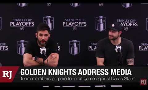 Knights prepare for Game 5 against Stars