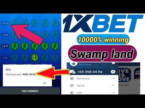 I earn 4 thousand 😱 in 2 minutes from the swamp land game of 1xbet | 1xgames winning tricks 2022