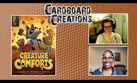 Creature Comforts w/ Roberta Taylor – Cardboard Creations w/ Candice Harris