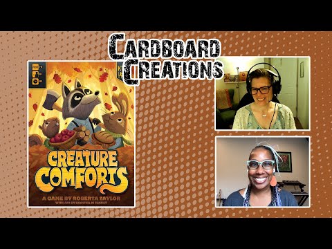 Creature Comforts w/ Roberta Taylor – Cardboard Creations w/ Candice Harris