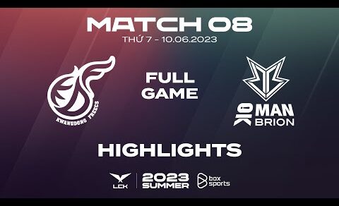 KDF vs BRO Highlights ALL GAMES | Match 08 | LCK Summer Split 2023