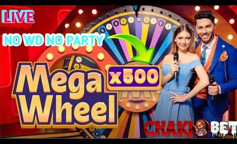 LIVE CASINO MEGA WHEEL X500 VS SWEET BONANZA CANDYLAND