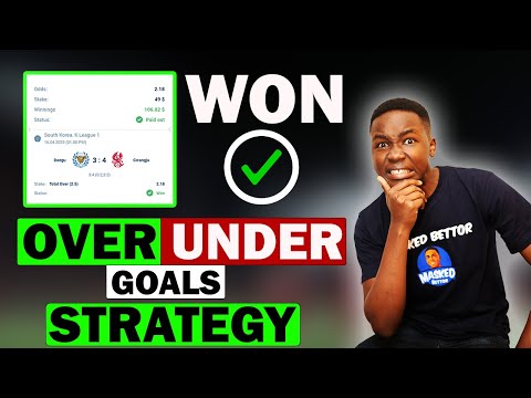 Under/Over Football Betting Strategy to Win Repeatedly – Football Betting 2023