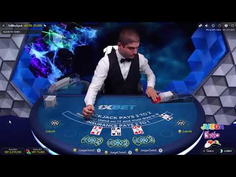 BlackJack Mega BigWin $250000 live 1xbet