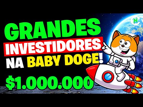 🚨 BABY DOGE COIN GRANDES INVESTIDORES E A REAÇÃO DO MERCADO! Crypto News