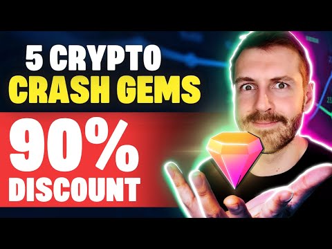 5 Crypto Market CRASH GEMS | 90% Discount Altcoins