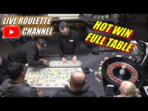 🔴LIVE ROULETTE |💸 Morning Session HOT WIN 🔥 In Real Casino🎰 Full Table Exclusive ✅ 2023-03-19