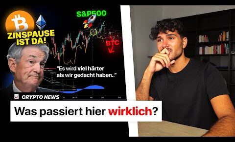 Bitcoin CRASH: trotz ZINSPAUSE die JETZT da ist? Was passiert hier wirklich? | Crypto News