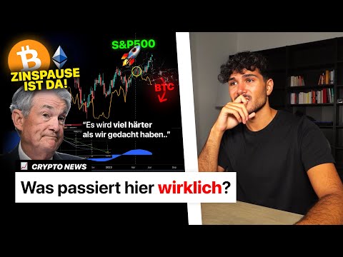 Bitcoin CRASH: trotz ZINSPAUSE die JETZT da ist? Was passiert hier wirklich? | Crypto News