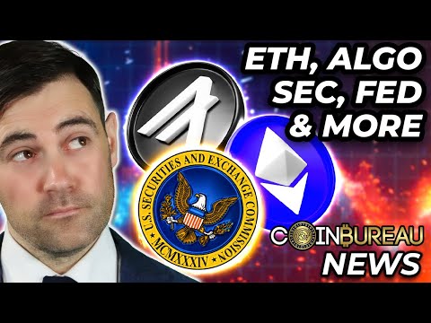 Crypto News: ETH, ALGO, Tron, SEC, Fed Moves & MORE!