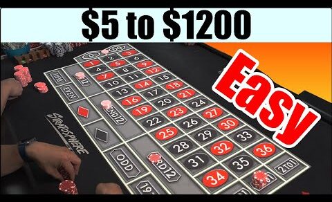 Start at $5 and win $1200 W/ This Roulette Strategy