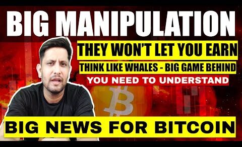 BIG NEWS FOR BITCOIN & CRYPTO | BIG MANIPULATION | BIG GAME BEHIND THE BACK | PLEASE UNDERSTAND