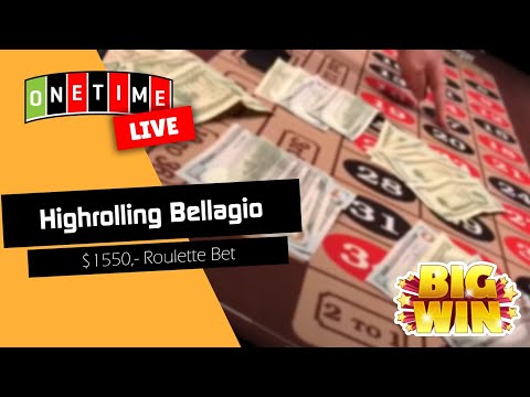 Live roulette 🎰 in BELLAGIO LAS VEGAS