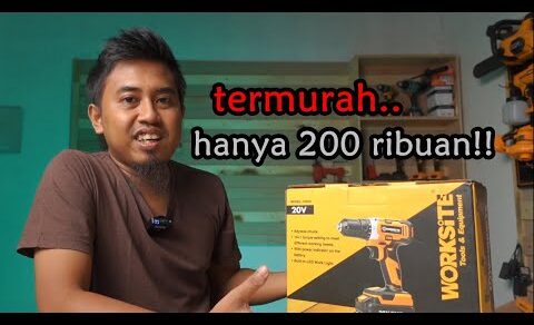 review bor cordless WORKSITE seri termurah, bisa apa aja?? – WORKSITE CD331 CORDLESS DRILL 20V