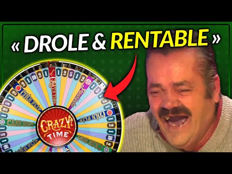 CRAZY TIME : Le MEILLEUR JEU CASINO en ligne pour GAGNER DE L’ARGENT (technique & astuce Roulette)