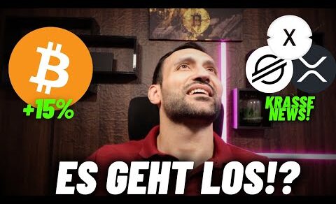 Bitcoin PUMP: Das ist eine FALLE!? | + XRP, XLM News!