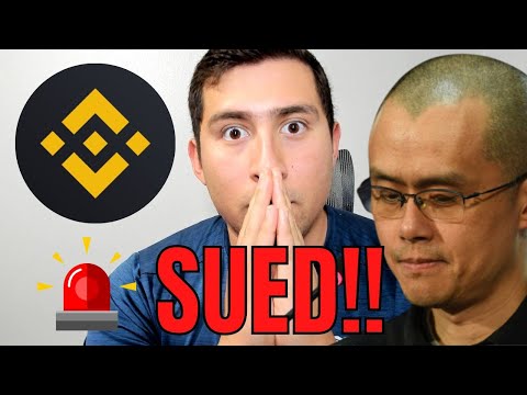 BREAKING CRYPTO NEWS: CZ BINANCE SUED!!!!🚨