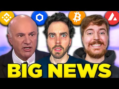 IT GOT WORSE… Binance Halts Withdrawals, Kevin O’Leary Crypto, Chainlink News, & MORE!