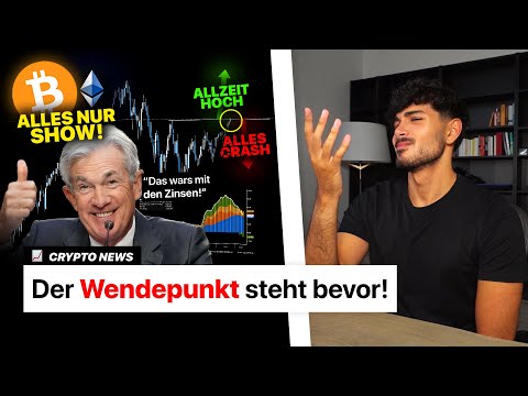 Bitcoin: der WENDEPUNKT steht bevor! Inflation vorbei, FED will Zinsen STOPPEN! | Crypto News