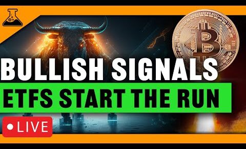 BITCOIN ETFS Liftoff! Bullish Signals Flashing Everywhere! Crypto News, TA, Charts & Signals