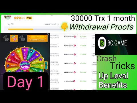 Day (1) Bc Game | bc game Crash Tricks | bc game Dice Tricks | bc game Earnings #viral #viralvideo