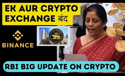 📉 BIG CRYPTO EXCHANGE SHUT DOWN 😵‍💫| LATEST RBI NEWS ON CRYPTO | CRYPTO NEWS | BINANCE