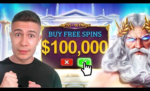 INSANE $100,000 Bonus Buys on GATES OF OLYMPUS ⚡