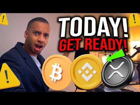 🚨XRP, BTC & CRYPTO: GET READY!!! THIS IS HAPPENING TODAY!⚠️