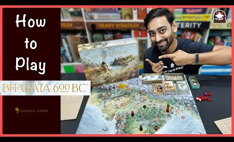 Bharata 600 BC – How to Play | Bharata 600 BC Indian Board Game // Chai & Games