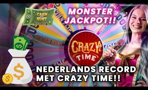 Grootste Crazy Time winst van Nederland? – Nieuw Persoonlijk Record!!