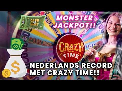 Grootste Crazy Time winst van Nederland? – Nieuw Persoonlijk Record!!