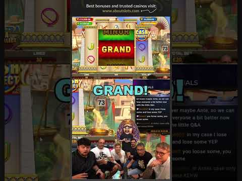 👸 Cleopatra Mega Cash 👸 GRAND slot WIN #shorts