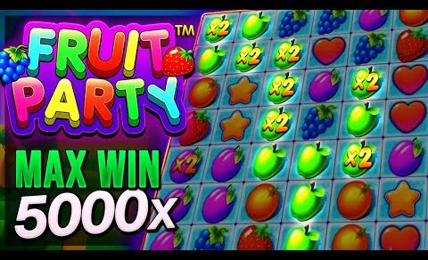 I GOT MAX WIN ON FRUIT PARTY (INSANE)