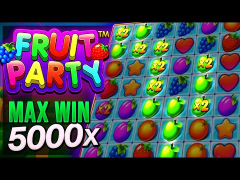 I GOT MAX WIN ON FRUIT PARTY (INSANE)