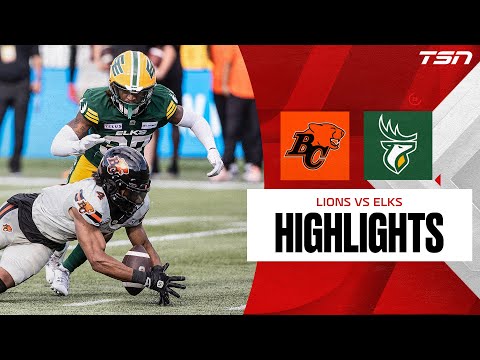 CFL WEEK 8: BC Lions vs. Edmonton Elks