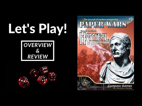 Let’s Play! Hannibal: The Italian Campaign, 219-206 B.C. (Overview & Review)