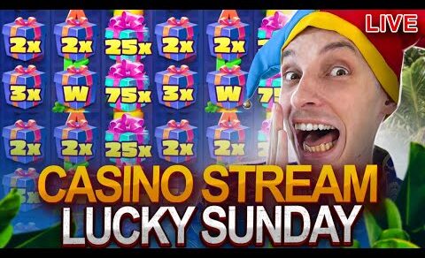 SLOTS LIVE 🔴 LUCKY SUNDAY BIG WINS Casino Stream with mrBigspin