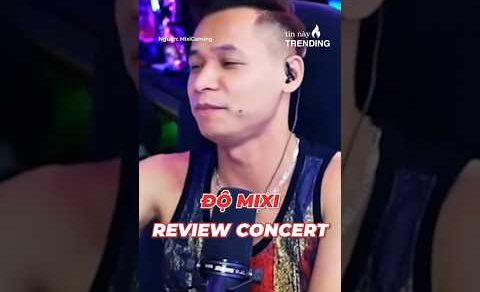 Độ Mixi cuối cùng cũng review concert BLACKPINK #tintuc #shorts