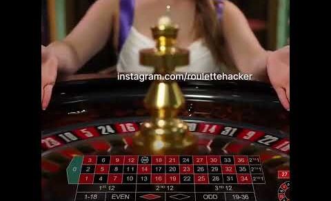 ROULETTE   99 9% WIN RATE ON LIVE CASINO! BIG WIN! #betzus #casino #roulette #shortvideos #crypto