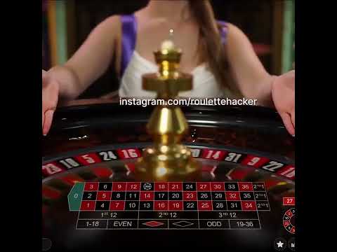 ROULETTE   99 9% WIN RATE ON LIVE CASINO! BIG WIN! #betzus #casino #roulette #shortvideos #crypto