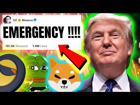 URGENT CRYPTO UPDATE! 🔥 CRYPTO CRASHING ?! 🔥 BINANCE !!! 🚨⚠ CRYPTO NEWS TODAY 🔥  CRYPTO LATEST !